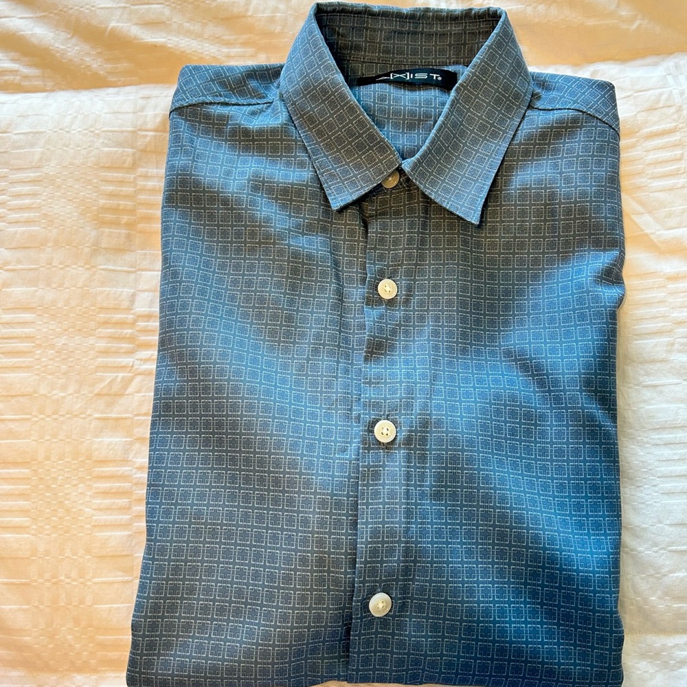 Axist Blue Patterned Shirt